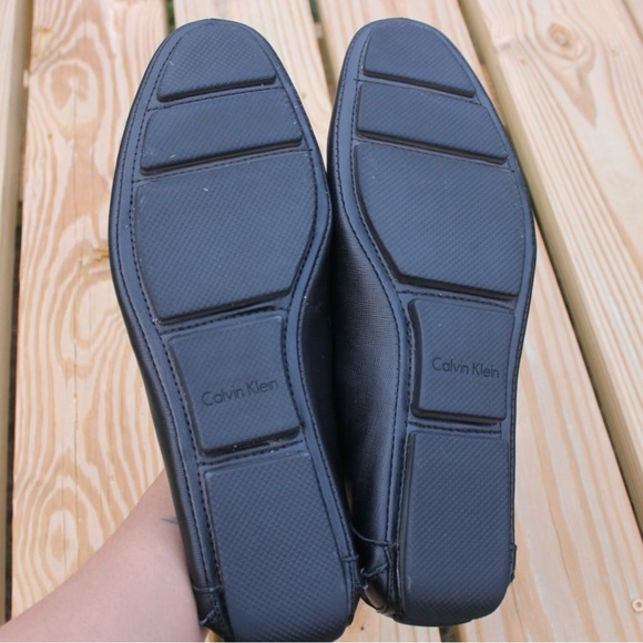 Calvin Klein Men's Magnus Black Penny Loafers Sz 12 - Picture 8 of 8